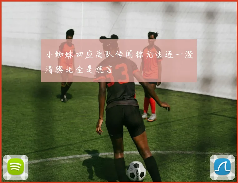 小蜘蛛回应离队传闻称无法逐一澄清舆论全是谎言